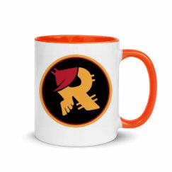 11oz Ceramic Mug with Color Inside