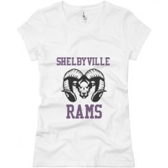 Ladies Slim Fit Basic Promo Jersey Tee