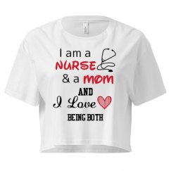 Ladies Festival Cali Crop Top Tee