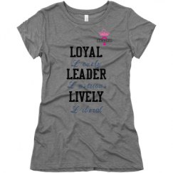 Ladies Slim Fit Super Soft Triblend Tee