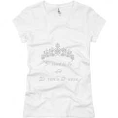 Ladies Slim Fit Basic Promo Jersey Tee