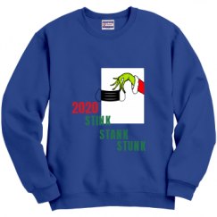 Unisex Film and Foil Crewneck Sweatshirt