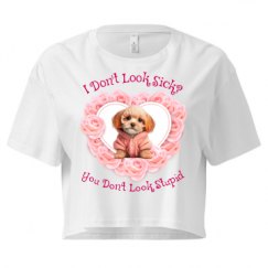 Ladies Festival Cali Crop Top Tee