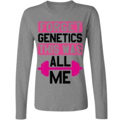 Ladies Relaxed Fit Basic Long Sleeve Tee