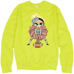 Unisex Neon Crewneck Sweatshirt