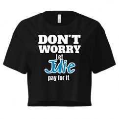 Ladies Festival Cali Crop Top Tee