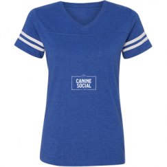Ladies Relaxed Fit Vintage Sports Tee