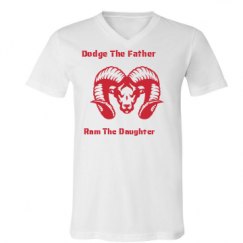 Unisex V-Neck Jersey Tee