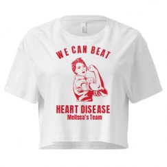 Ladies Festival Cali Crop Top Tee