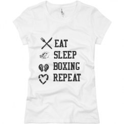 Ladies Slim Fit Basic Promo Jersey Tee