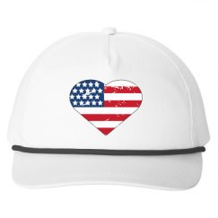 Snapback Five-Panel Rope Hat