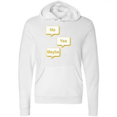 Unisex Fleece Pullover Midweight Hoodie