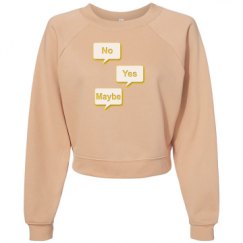 Women's Raglan Pullover Fleece