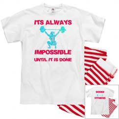 DONDIFITNESS WOMAN PAJAMAS SET