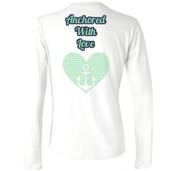 Ladies Relaxed Fit Basic Long Sleeve Tee