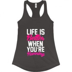 Ladies Slim Fit Racerback Tank Top