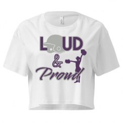 Ladies Festival Cali Crop Top Tee