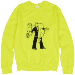 Unisex Neon Crewneck Sweatshirt