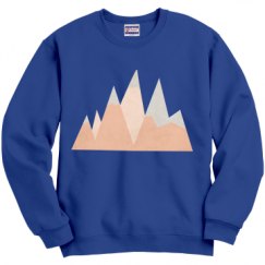 Unisex Film and Foil Crewneck Sweatshirt