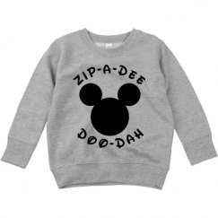 Toddler Crewneck Basic Promo Sweatshirt