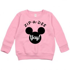 Toddler Crewneck Basic Promo Sweatshirt