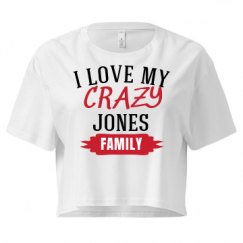 Ladies Festival Cali Crop Top Tee