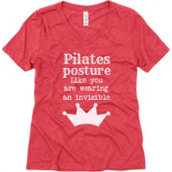 Ladies Relaxed Fit Super Soft Triblend V-Neck Tee