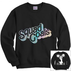 Squad goal cheer hoodie