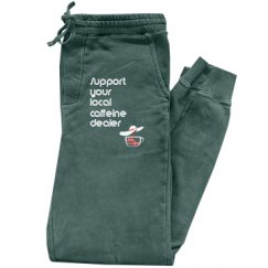 Pigment-Dyed Fleece Pants