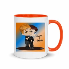 11oz Ceramic Mug with Color Inside