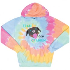 Unisex Tie-Dye Fleece Hoodie