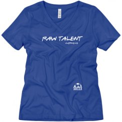 Ladies Relaxed Fit V-Neck Tee