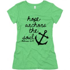 Ladies Slim Fit Super Soft Triblend Tee