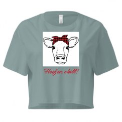 Ladies Festival Cali Crop Top Tee