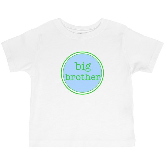 Big Brother Shirt Blue Green