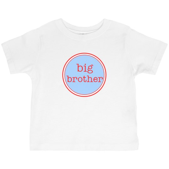 Big Brother Shirt Blue Red 