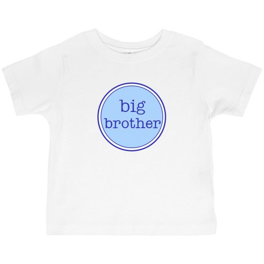 Big Brother Tshirt Blue Navy