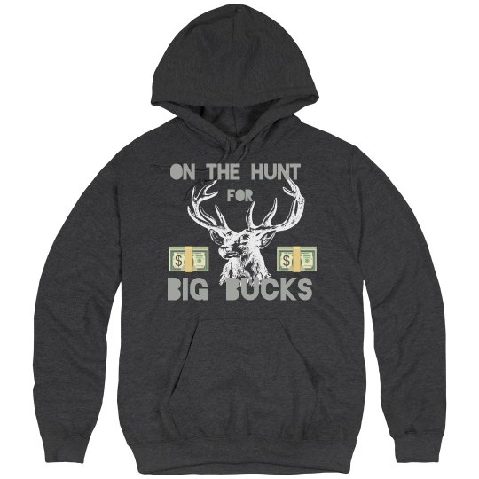 Big Bucks Hoodie Red💰💰💰