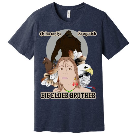 Big Elder Brother Bigfoot Tee Big Elder Brother Bigfoot Tee