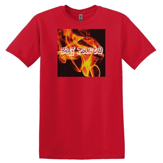 Big party poster tee Big party poster tee