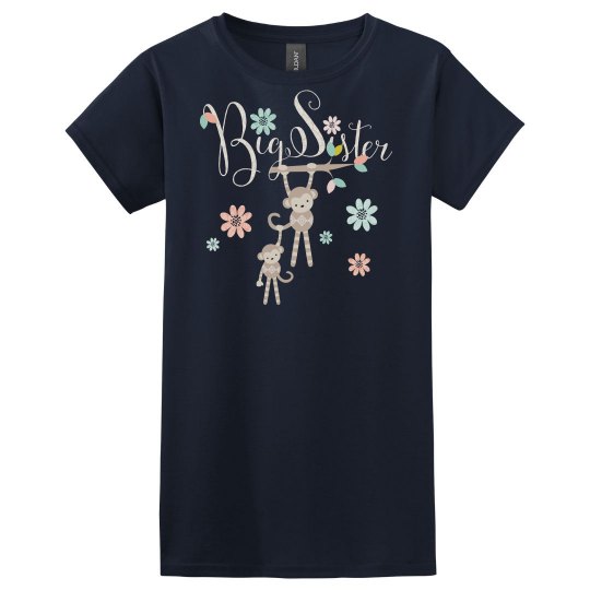 Big Sister Whimsical Monkeys Big Sister Whimsical Monkeys