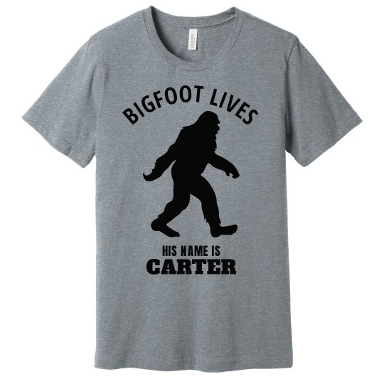 BIGFOOT LIVES. Carter