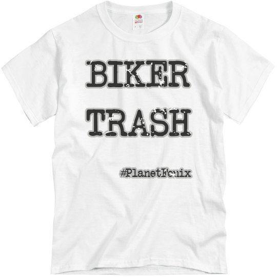 Biker Trash wht