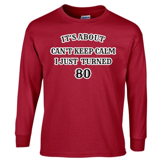 birthday #80, not calm