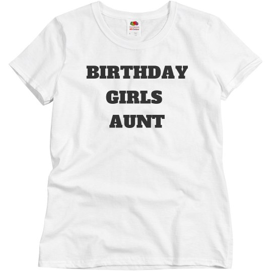 Birthday girls aunt
