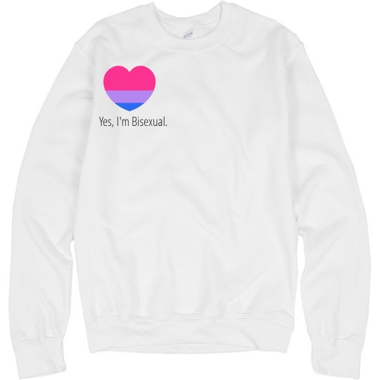 Bisexual - Text on Back Bisexual - Text on Back