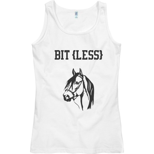Bitless equestrian tank Bitless equestrian tank