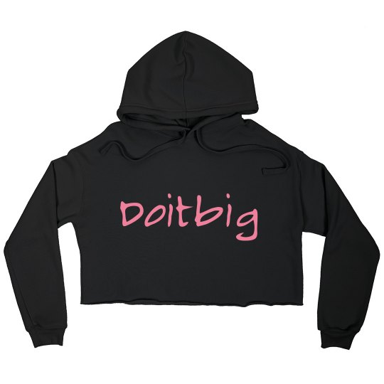 Black - P customized Hoodie/w