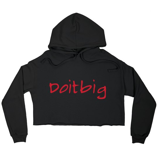 Black - R customized Hoodie/w