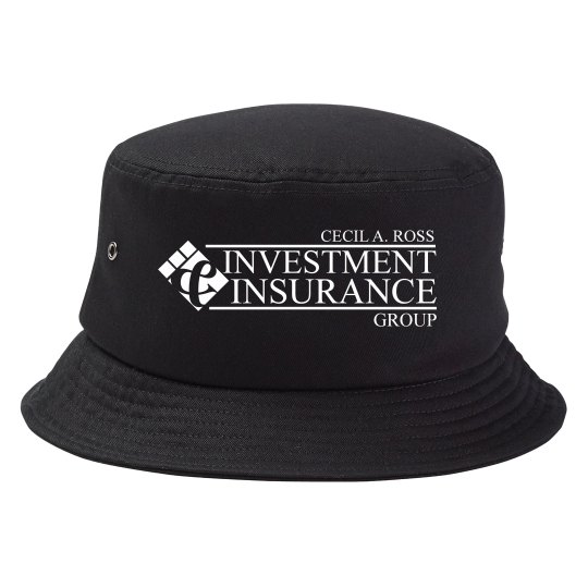 Black Bucket Hat